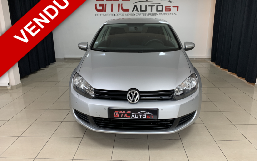 VOLKSWAGEN GOLF 6 TRENDLINE 1.6 i DSG 100CH – 2009