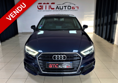 AUDI A3 SPORTBACK 2.0 TFSI 190 S TRONIC 7 DESIGN LUXE S-LINE PLUS – 2017