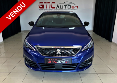 PEUGEOT 308 1.2 PURETECH 130CH S&S BVM6 GT LINE – 2019