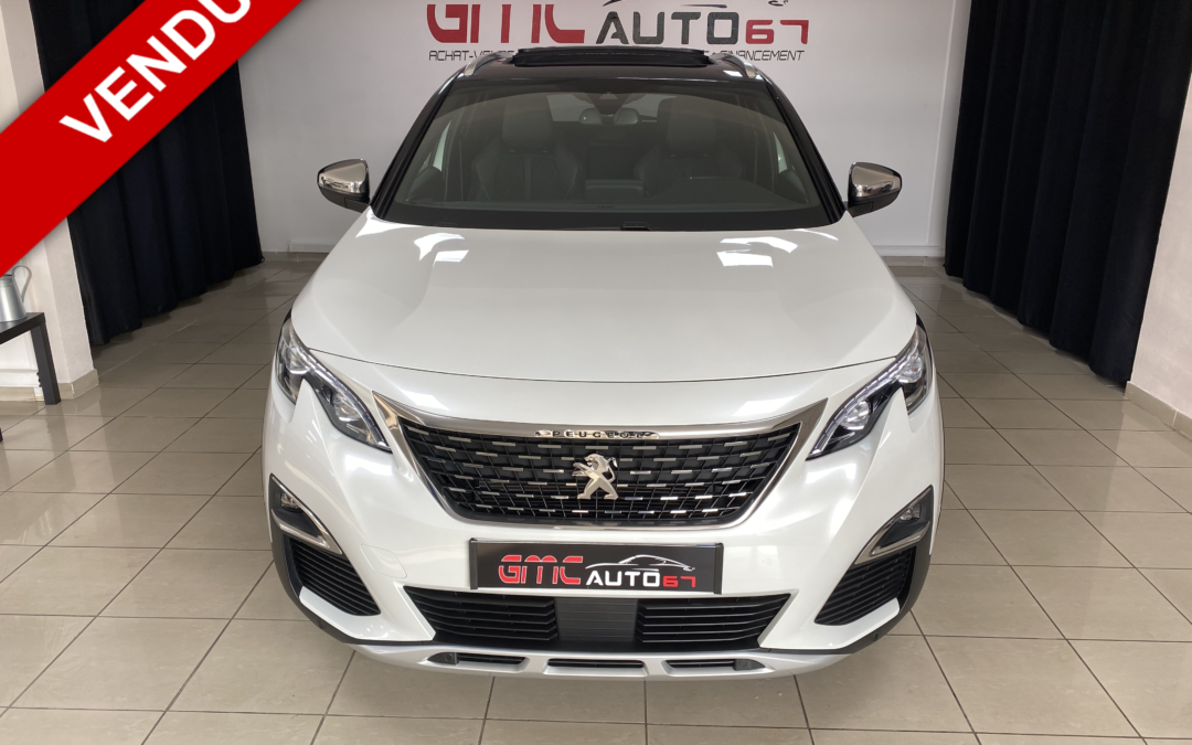 PEUGEOT 3008 2.0 BLUEHDi 180CH S&S EAT6 GT – 2017