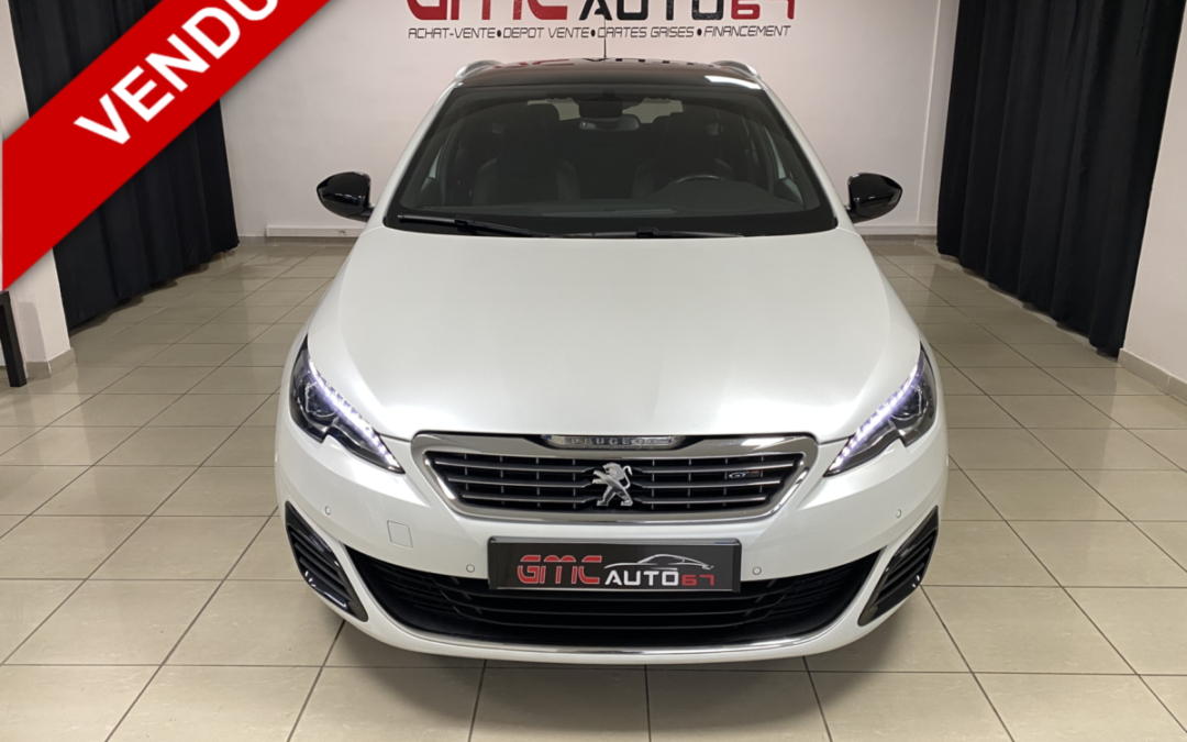 PEUGEOT 308 SW 2.0 BLUEHDi 180CH S&S EAT6 GT – 2017