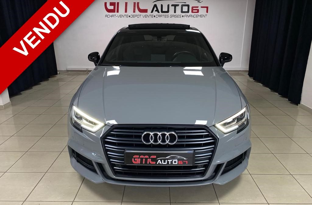 AUDI A3 BERLINE 2.0 TDI 150 S-LINE PLUS S-TRONIC 6 – 2017