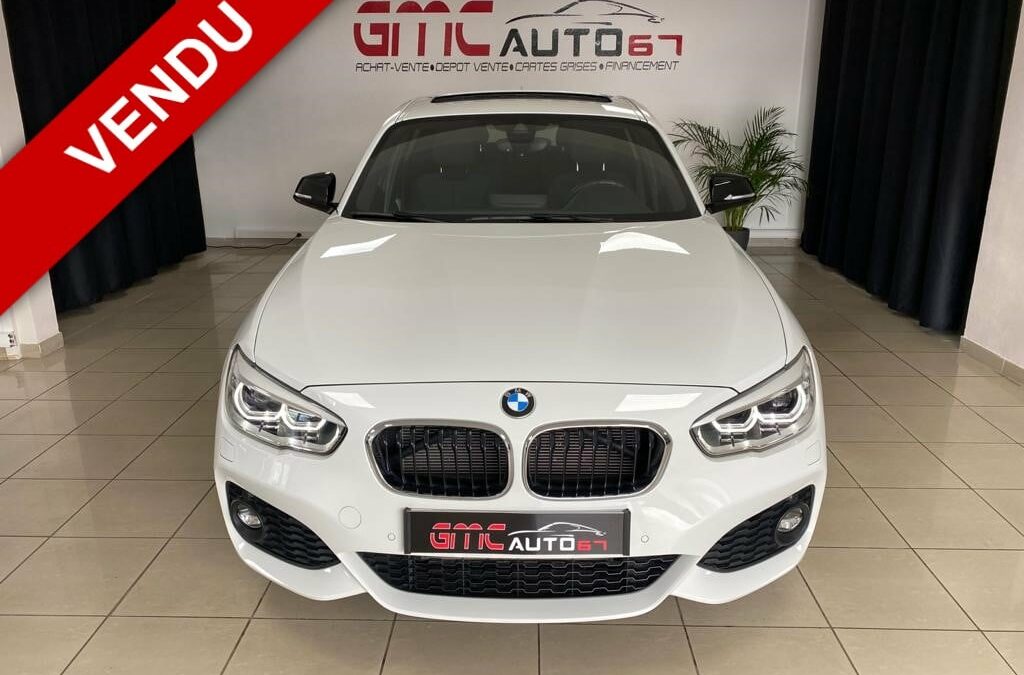 BMW SERIE 1 F20 LCI2 120D XDRIVE 190CH BVA8 M SPORT – 2017