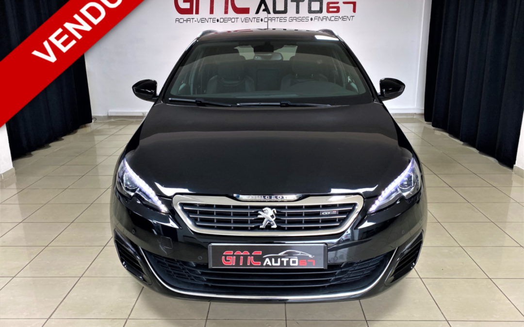 PEUGEOT 308 SW 2.0 BLUEHDi 180CH S&S EAT6 GT – 2017