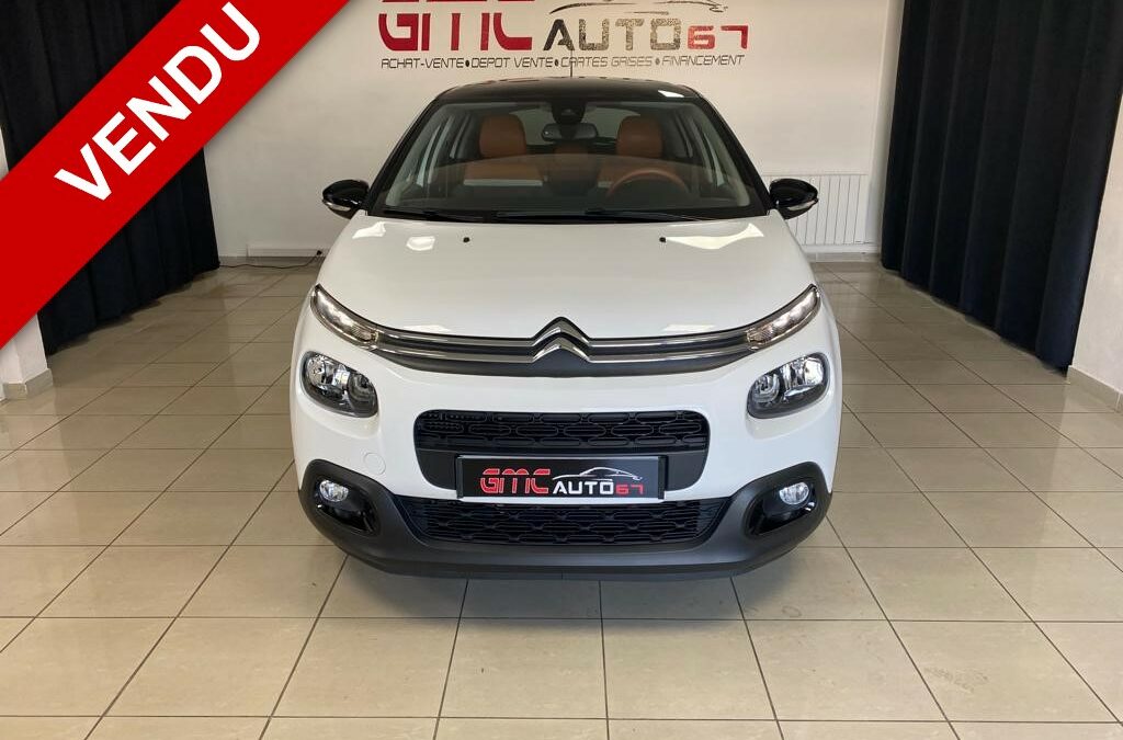 CITROEN C3 PURETECH 110 S&S EAT6 SHINE – 2019