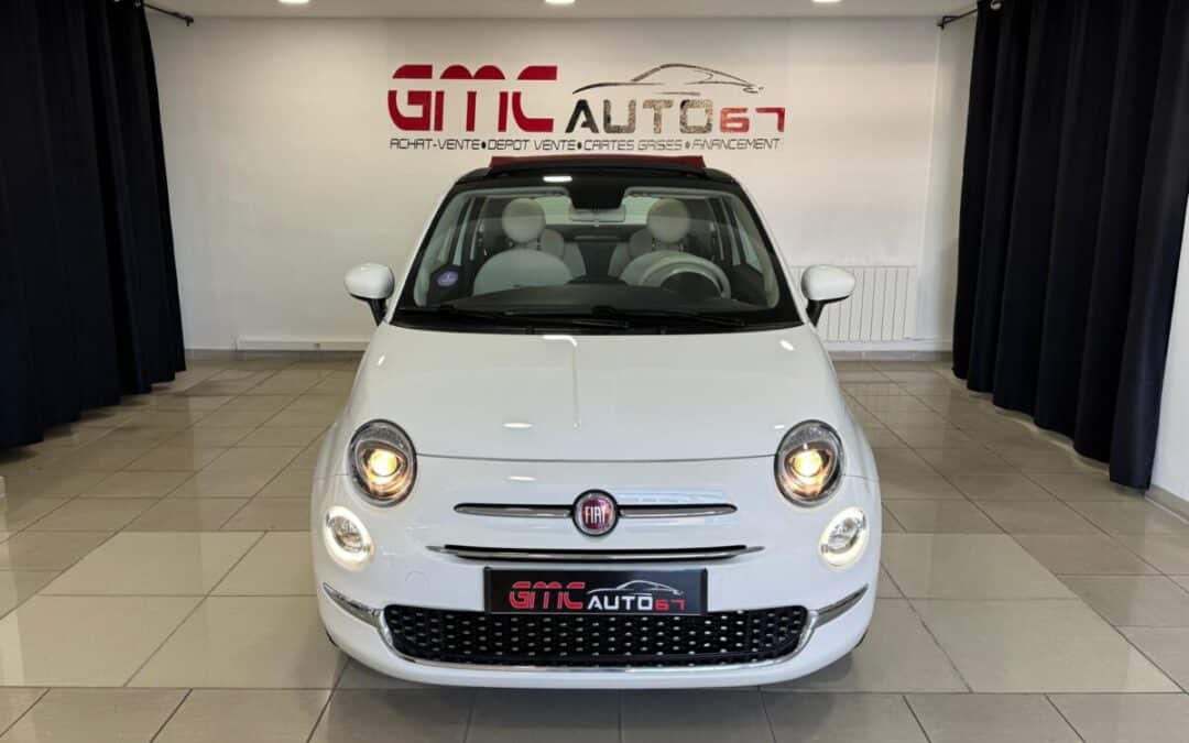 FIAT 500C MY20 SERIE 7 EURO 6D 1.2 69 CH ECO PACK S/S LOUNGE – 2020
