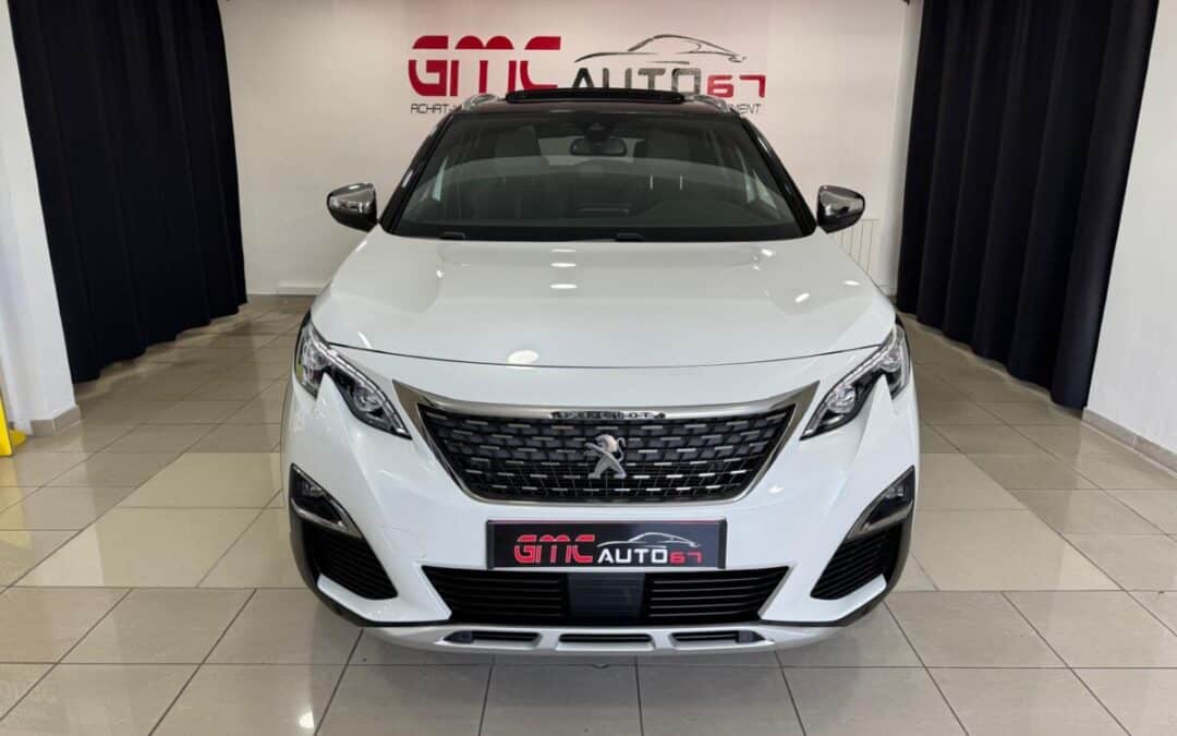 PEUGEOT 3008 – BLUEHDI 180CH S&S EAT8 GT – 2018